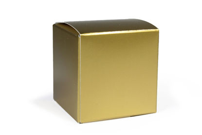 Gouden kubus karton