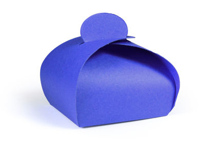 Bonbon doosje karton blauw
