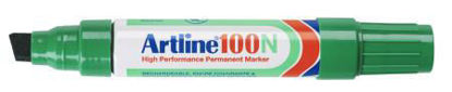 Permanente marker Artline 100 groen