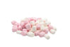 Marshmallow mini tubes wit en roze 