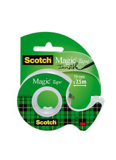 Plakband Scotch magic dispenser 19mm x 7,5m