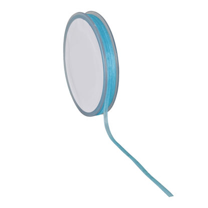 lint organza turquoise