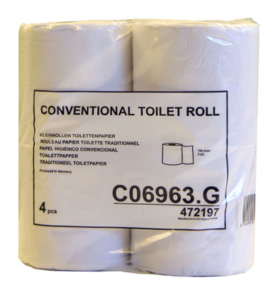 Traditioneel toiletpapier 2 laags