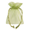 organza zakje lichtgroen