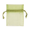 organza zakje lichtgroen