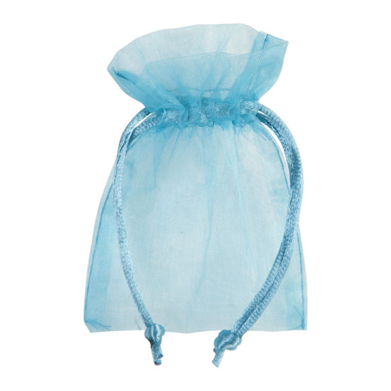 organza zakje turquoise