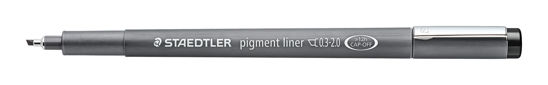 Fineliner Staedtler beitelpunt