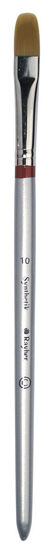 Rayher kattentongpenseel, synthetisch, maat 10, korte steel, 3711900