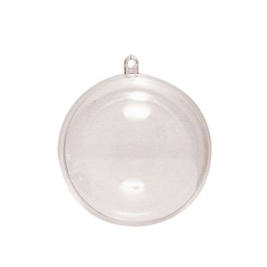 Plastic Bal 2-delig 6cm, kunststof
