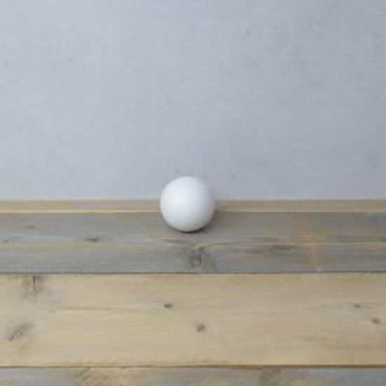 Styropor bal, diameter 8 cm, piepschuim