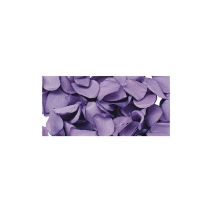 Papier-bloemblaadjes, 2,5 cm ø, lavendel, zak 10g