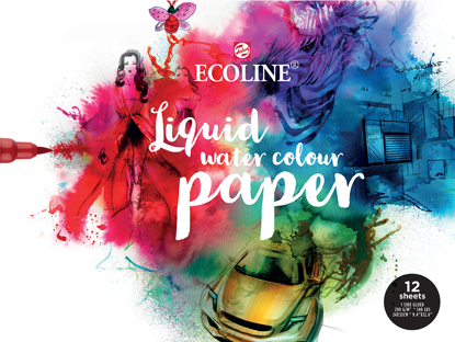 Ecoline papierblok 24 x 32cm