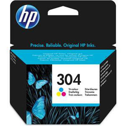 HP inktcardridge 304 3-color, 2ml 