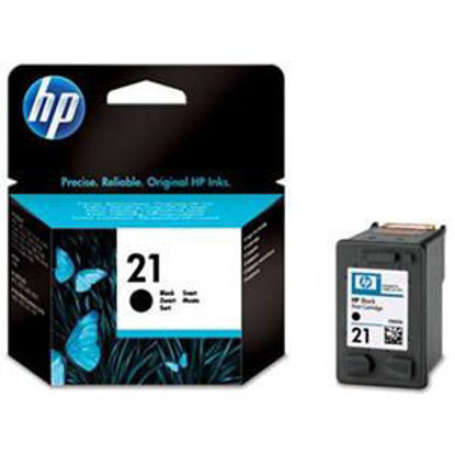 HP inktcardridge 21 zwart, 5ml 