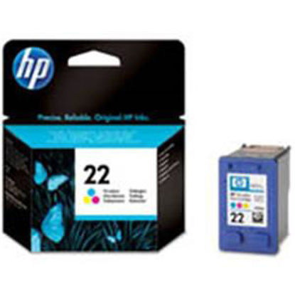 HP inktcardridge 22 3-color, 5ml 