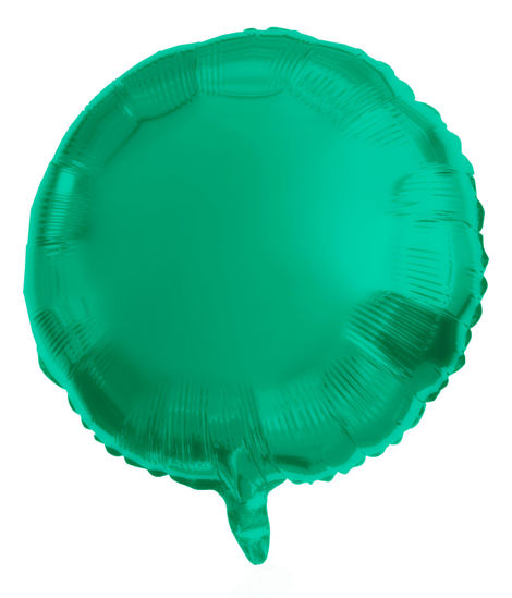 Folieballon rond groen
