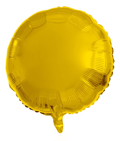 Folieballon rond goud