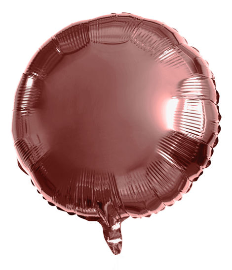 Folieballon rond brons