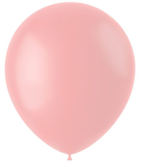 Ballonnen lichtroze