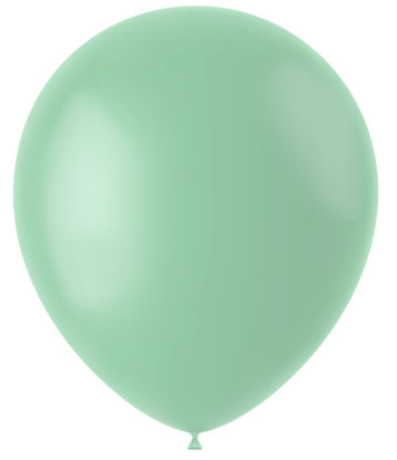 Ballonnen muntgroen