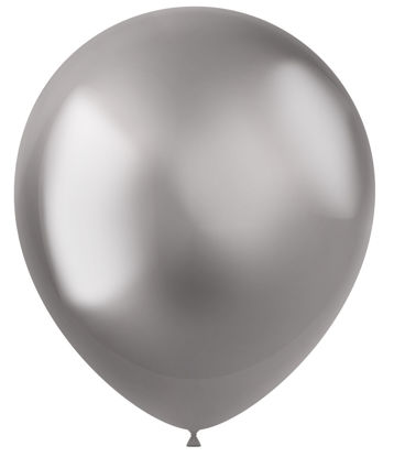 Ballonnen metallic zilver
