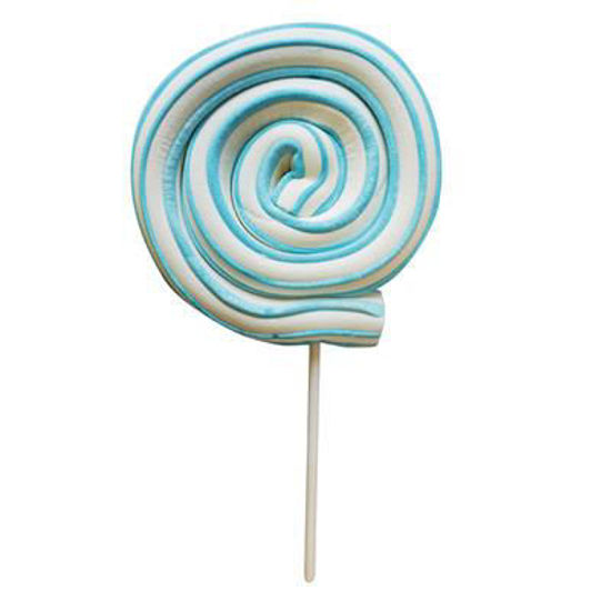 Lollywood roller pop blauw 80gr