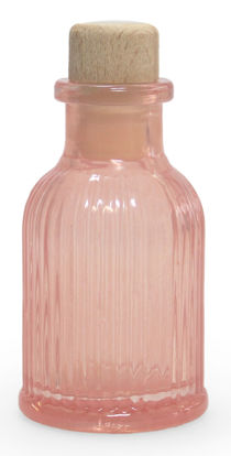 Glazen ribbelflesje magnolia 40ml