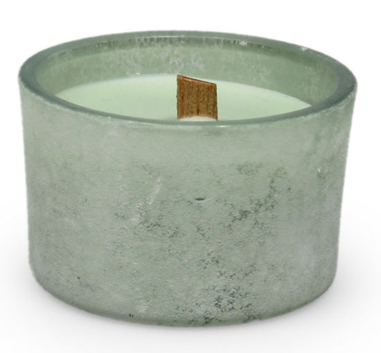 Kaars mini geparfumeerd steen eucalyptus