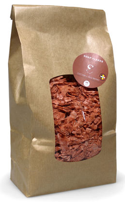 Zeepvlokken terra - cotton + red berry 500gr