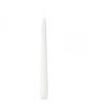 Gotische kaars Bolsius wit, 240mm x Ø23mm, 7h